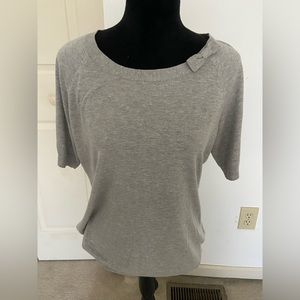 Banana Republic Gray SS Sweater XL